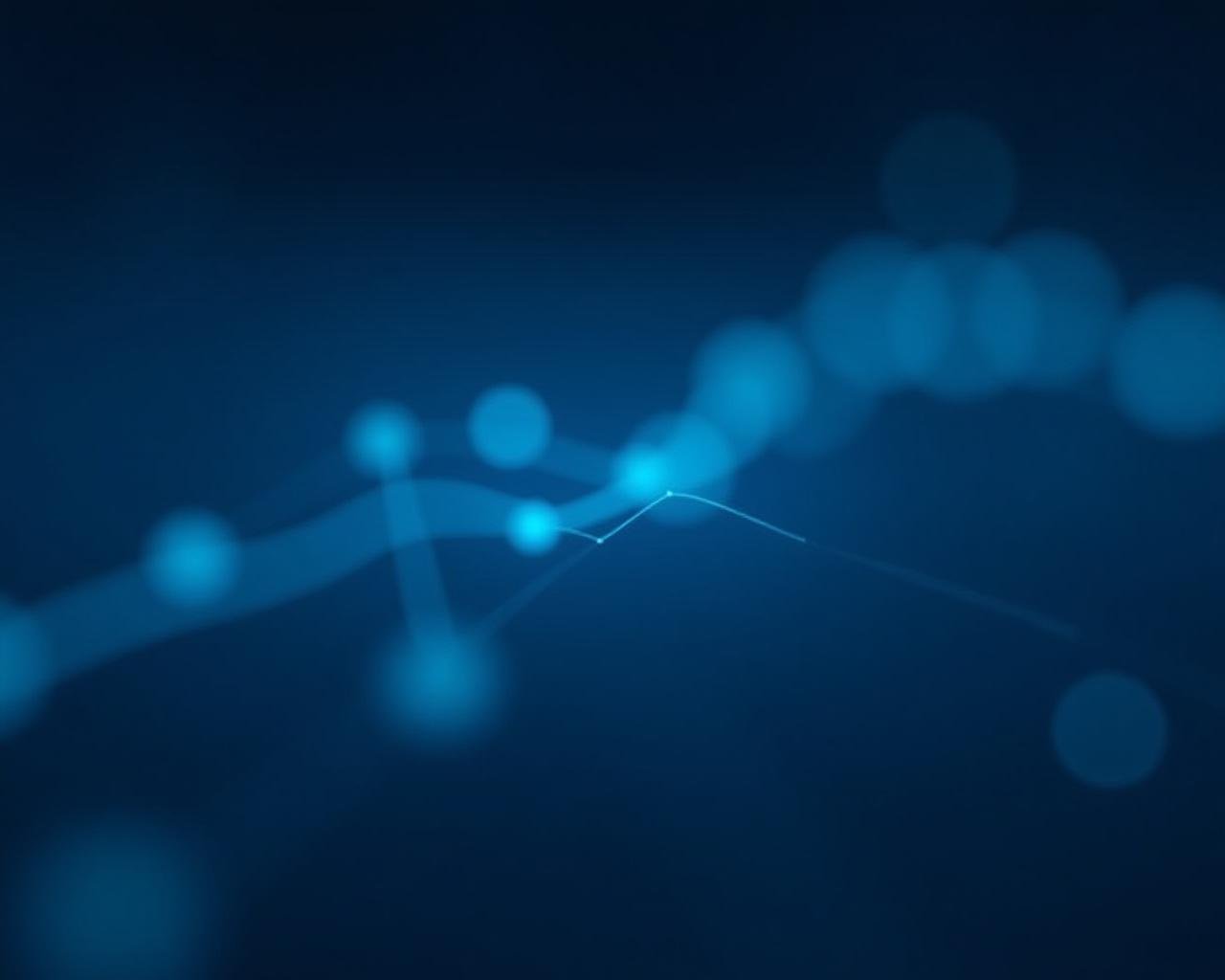 Abstract data flow and digital financial trading indicators